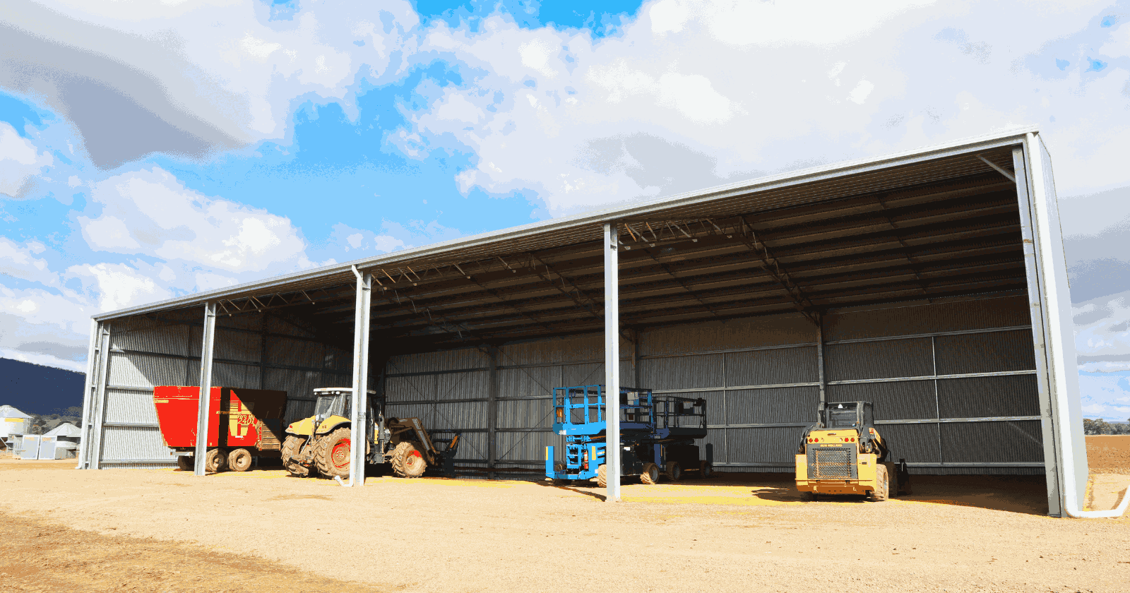 machinery shed cost