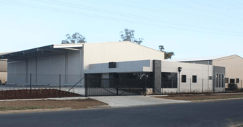 Commercial building by ABC Sheds.