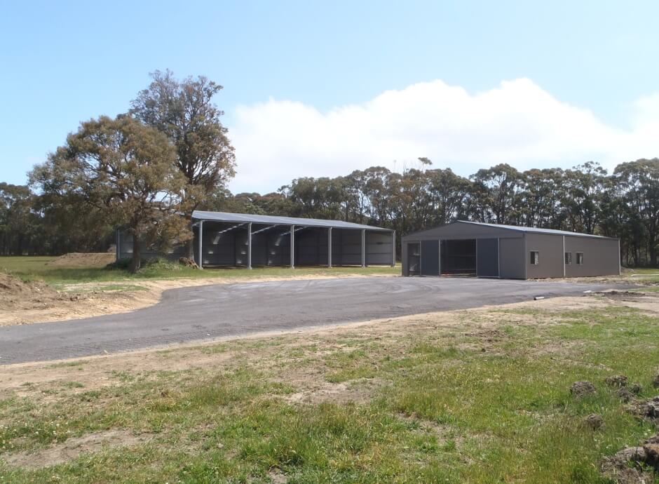 Dressage arena and horse stable in Southern Highlands, NSW