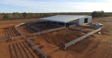 Large farm shed by ABC Sheds