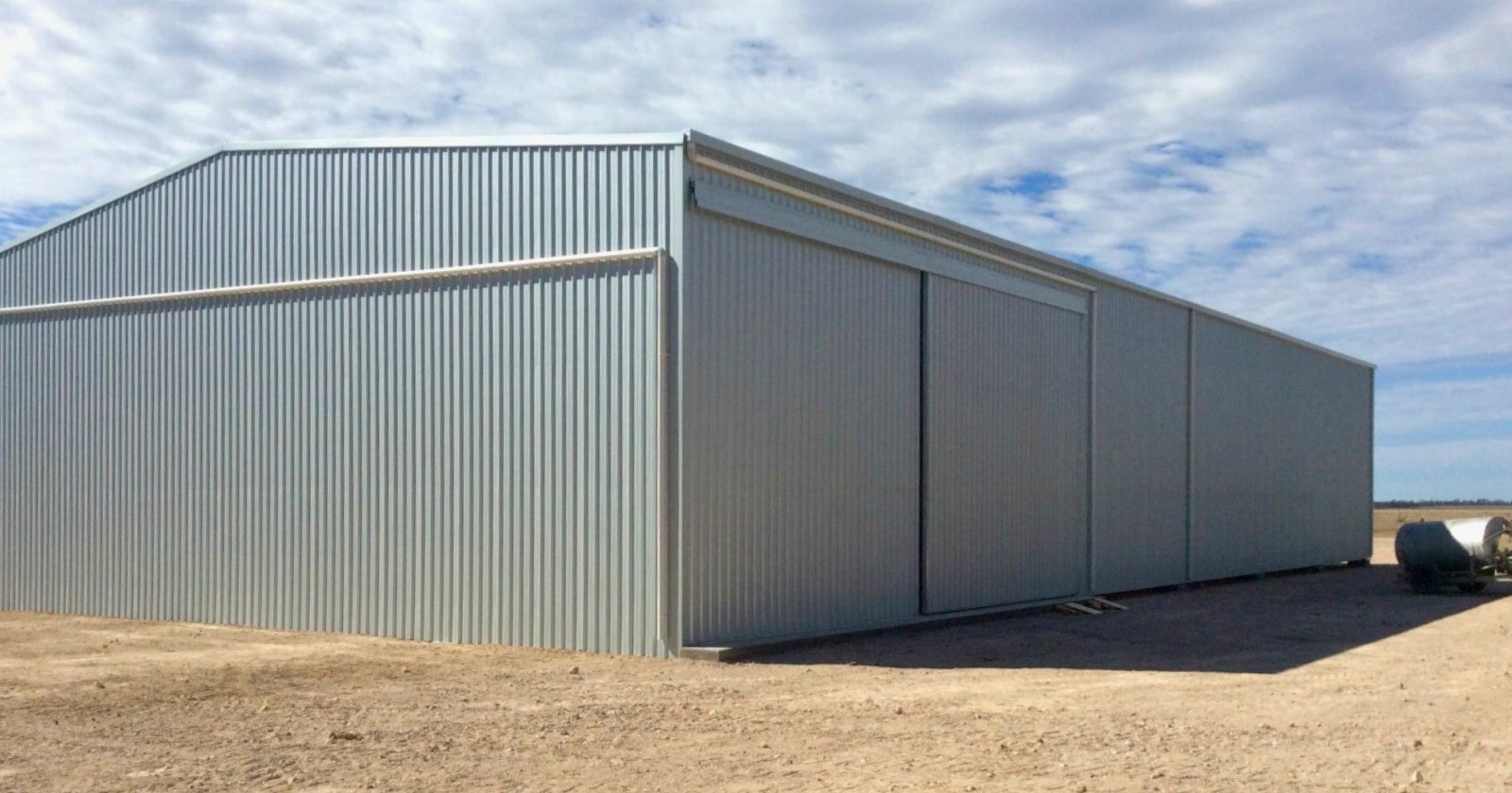 Cyclone shed