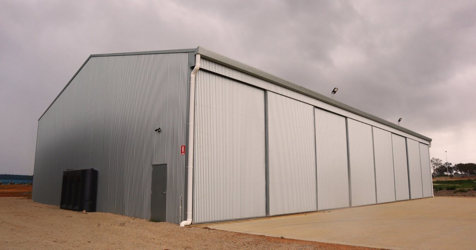 ABC Sheds shed with hot-dip galvanising