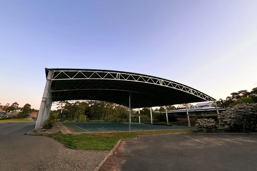 Covered Outdoor Learning Area by ABC Sheds