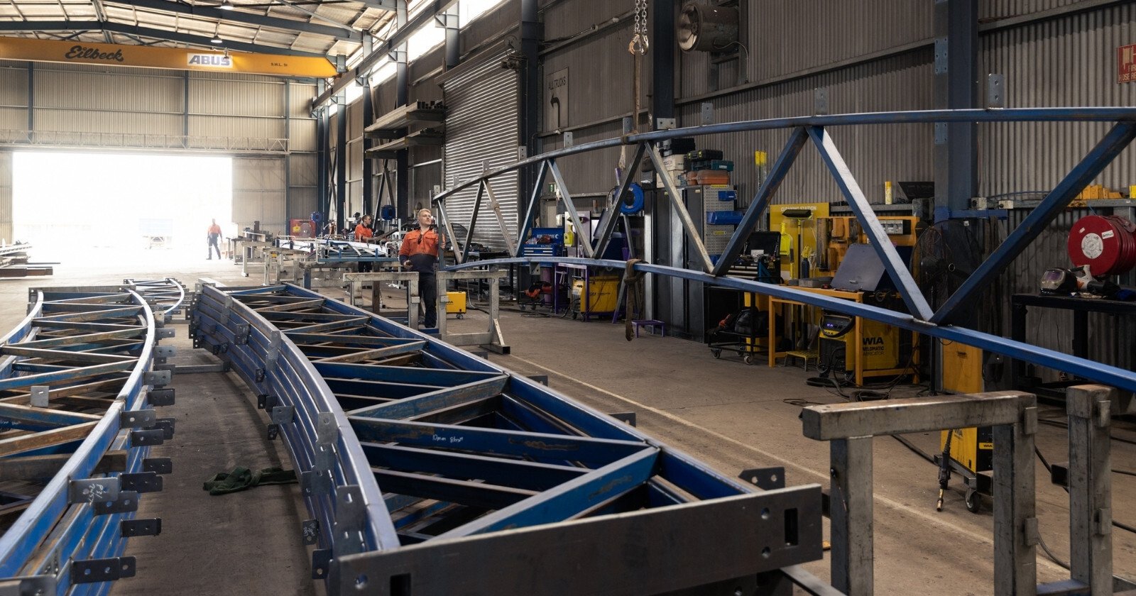 Pre-fabricated steel sheds by Standwell