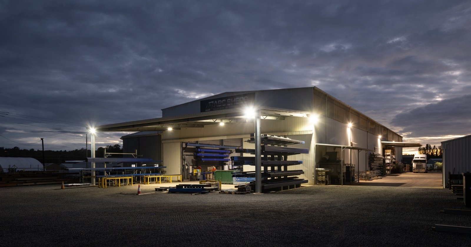 ABC Sheds building in Young, NSW, now proudly Standwell.