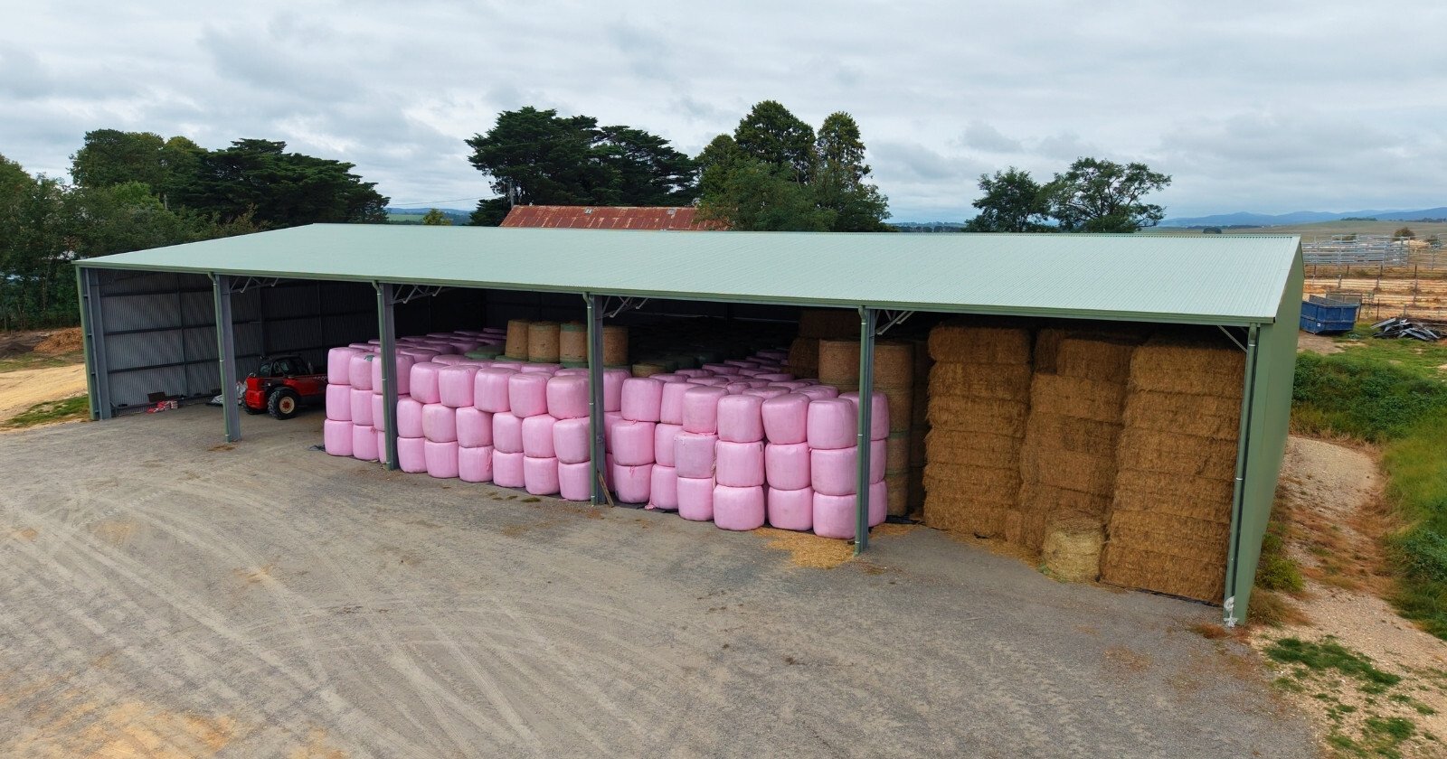 Hay Storage - Round bales