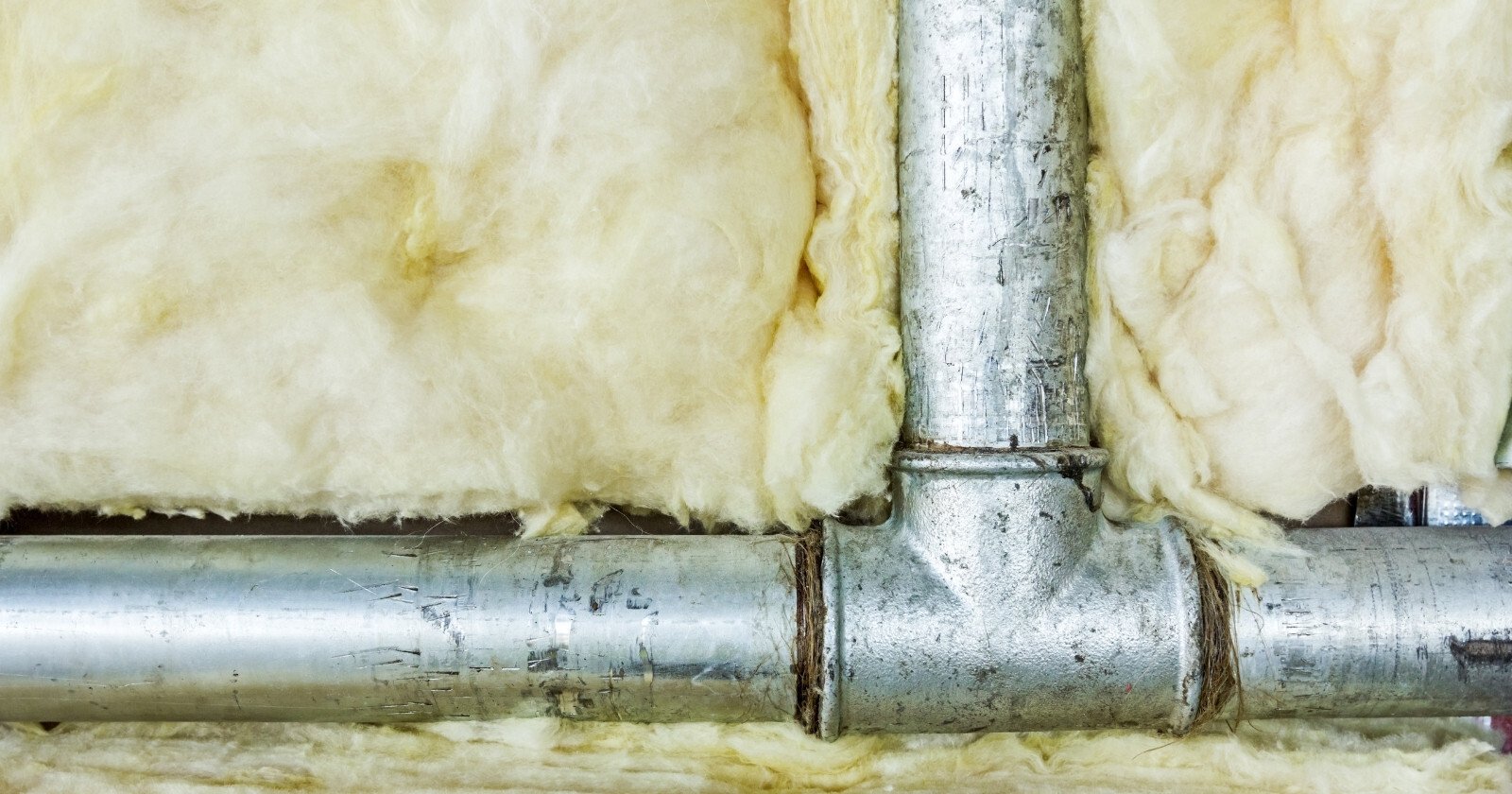Fibreglass insulation for steel sheds
