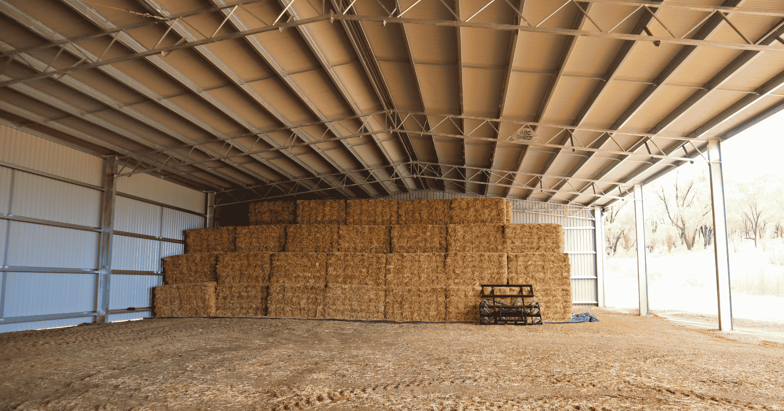 Keeping Hay Dry in Australia