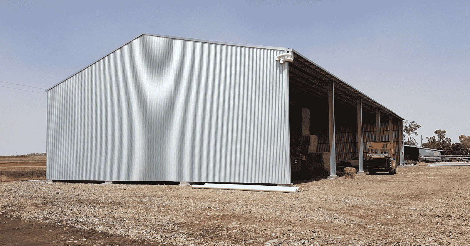 Durable hay shed design for Australian conditions