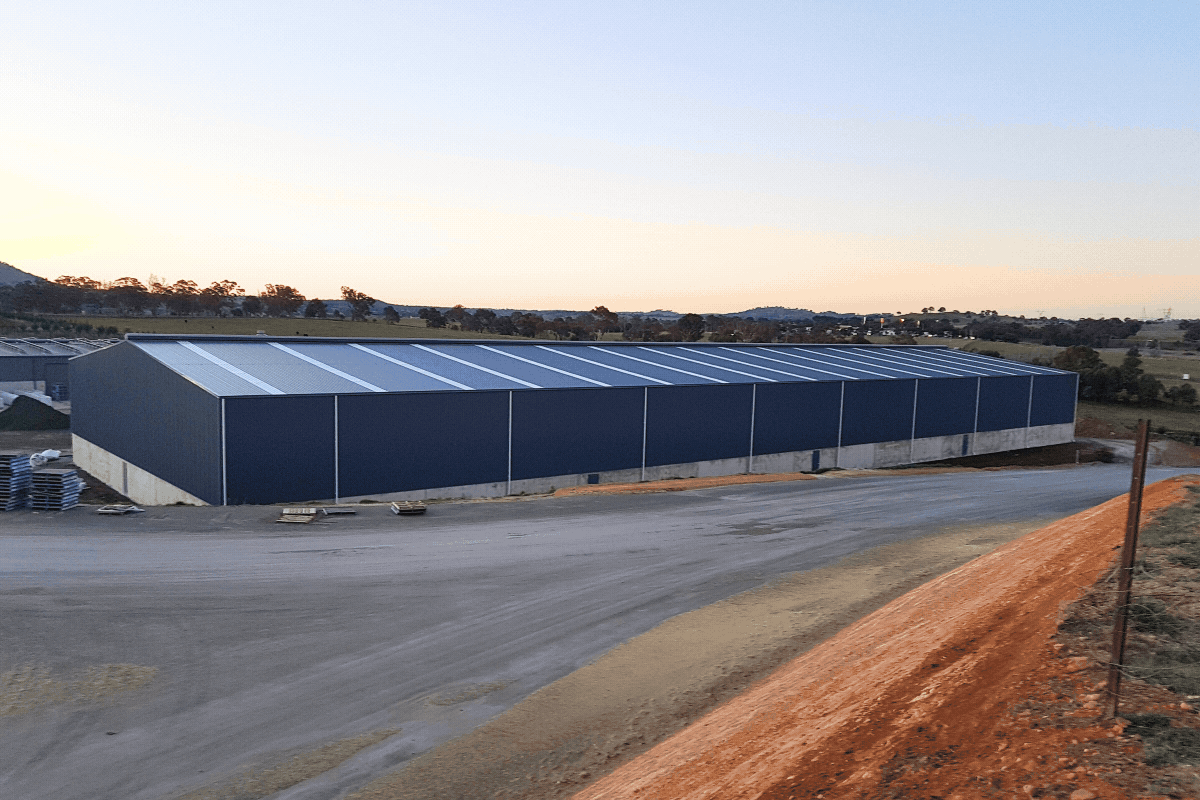 Custom shed - Yass project