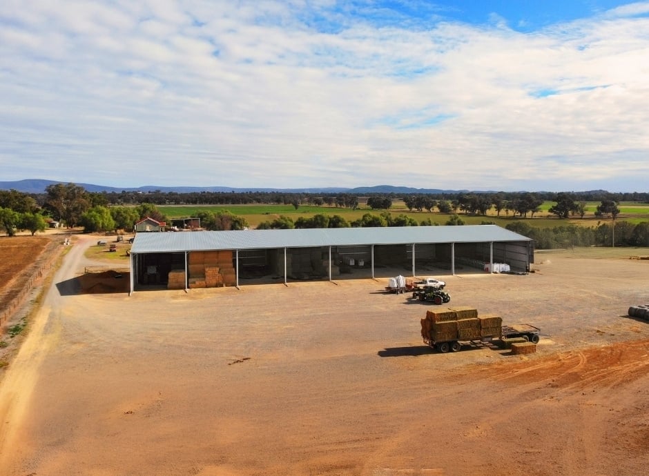 About our hay sheds 72 x 24 x 6.2