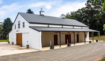 ABC Sheds horse stable project
