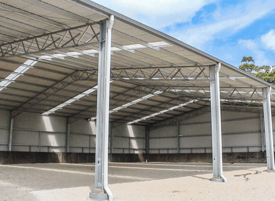 Dressage arena and horse stable by ABC Sheds