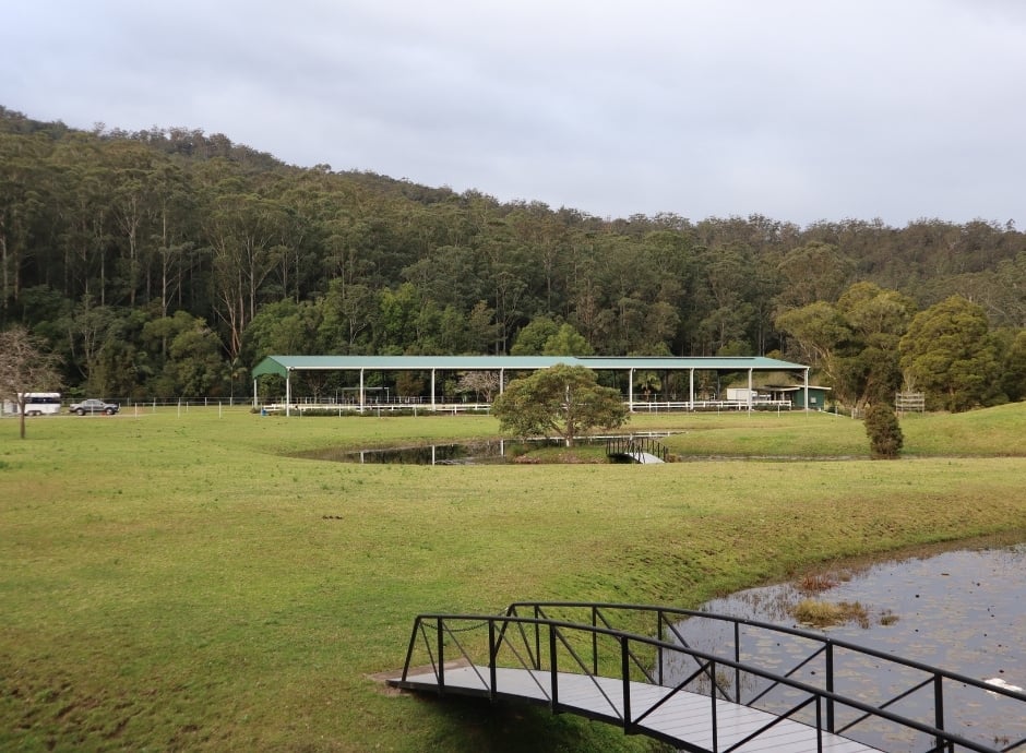 Equestrian shed for Bunderra Farm by ABC Sheds