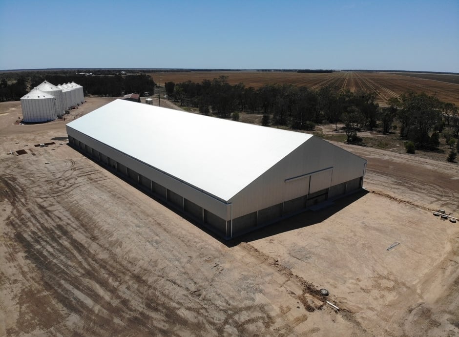 Grain and Fertiliser sheds by ABC Sheds