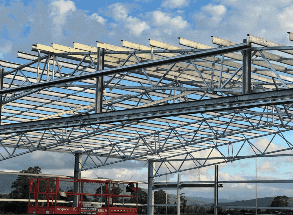 Aircraft Hangar in Canungra - Project by ABC Sheds.