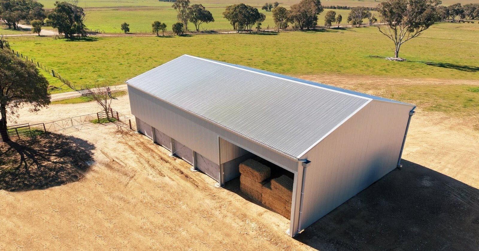 How long does it take to build a farm shed