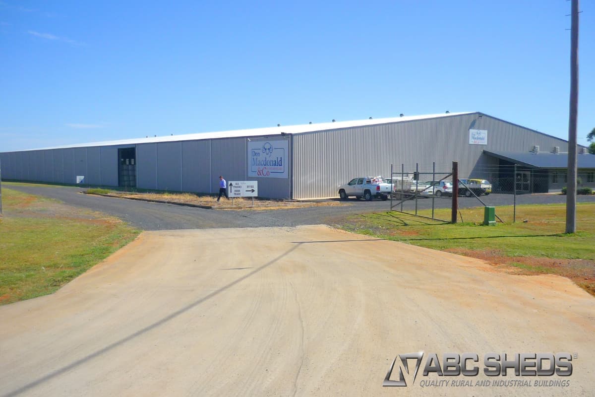 Large sheds Australia - Dubbo project