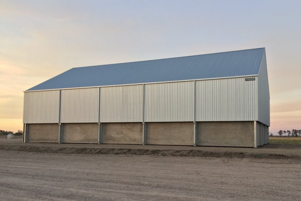 ABC Sheds fertiliser shed