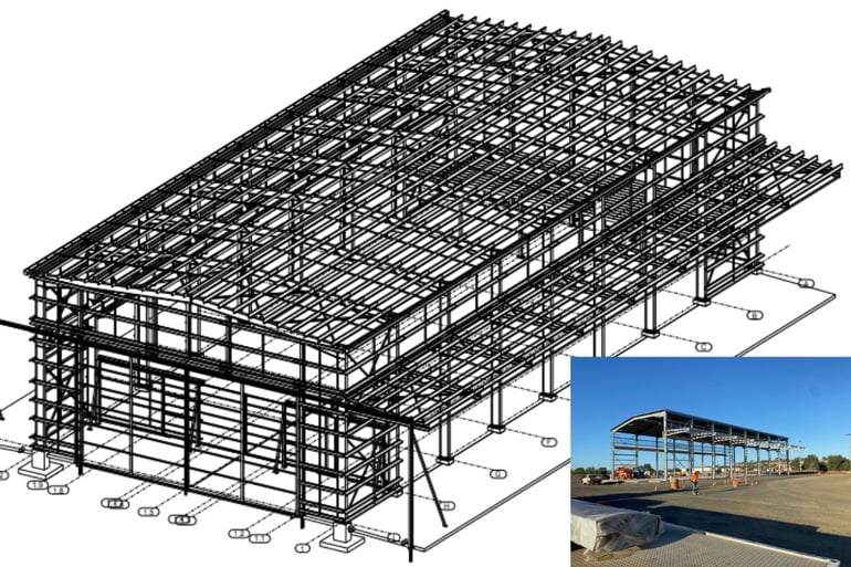 Vehicle maintenance workshop in Comet