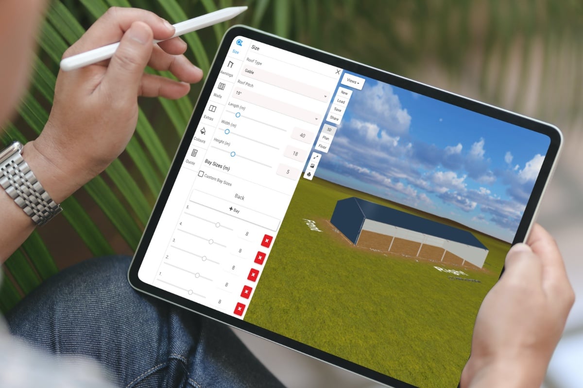 ABC Sheds shed builder tool