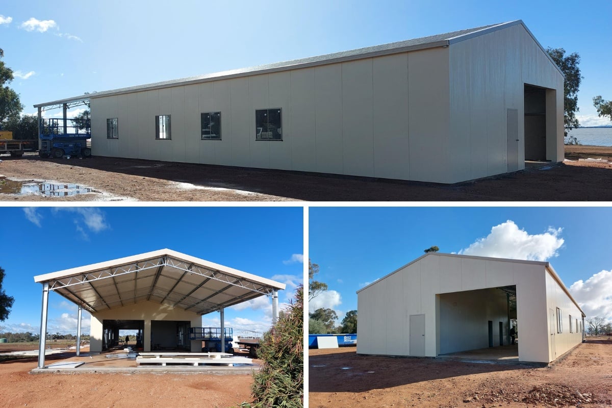 ABC Sheds weekender in Lake Cowell