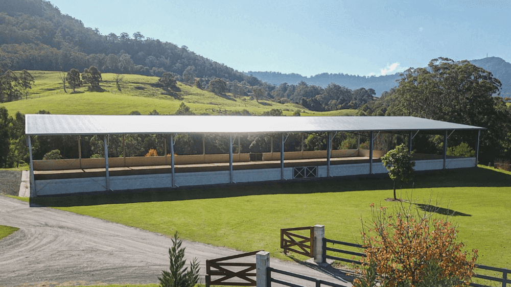 ABC Sheds equestrian arena