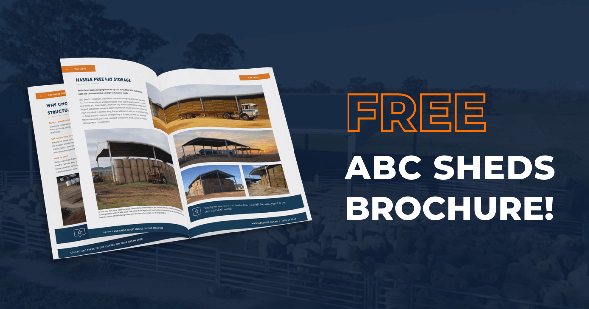 Download our structural steel shed brochure