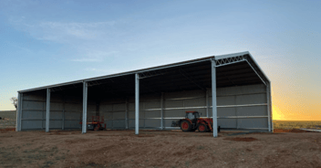 Purlin versus structural steel sheds