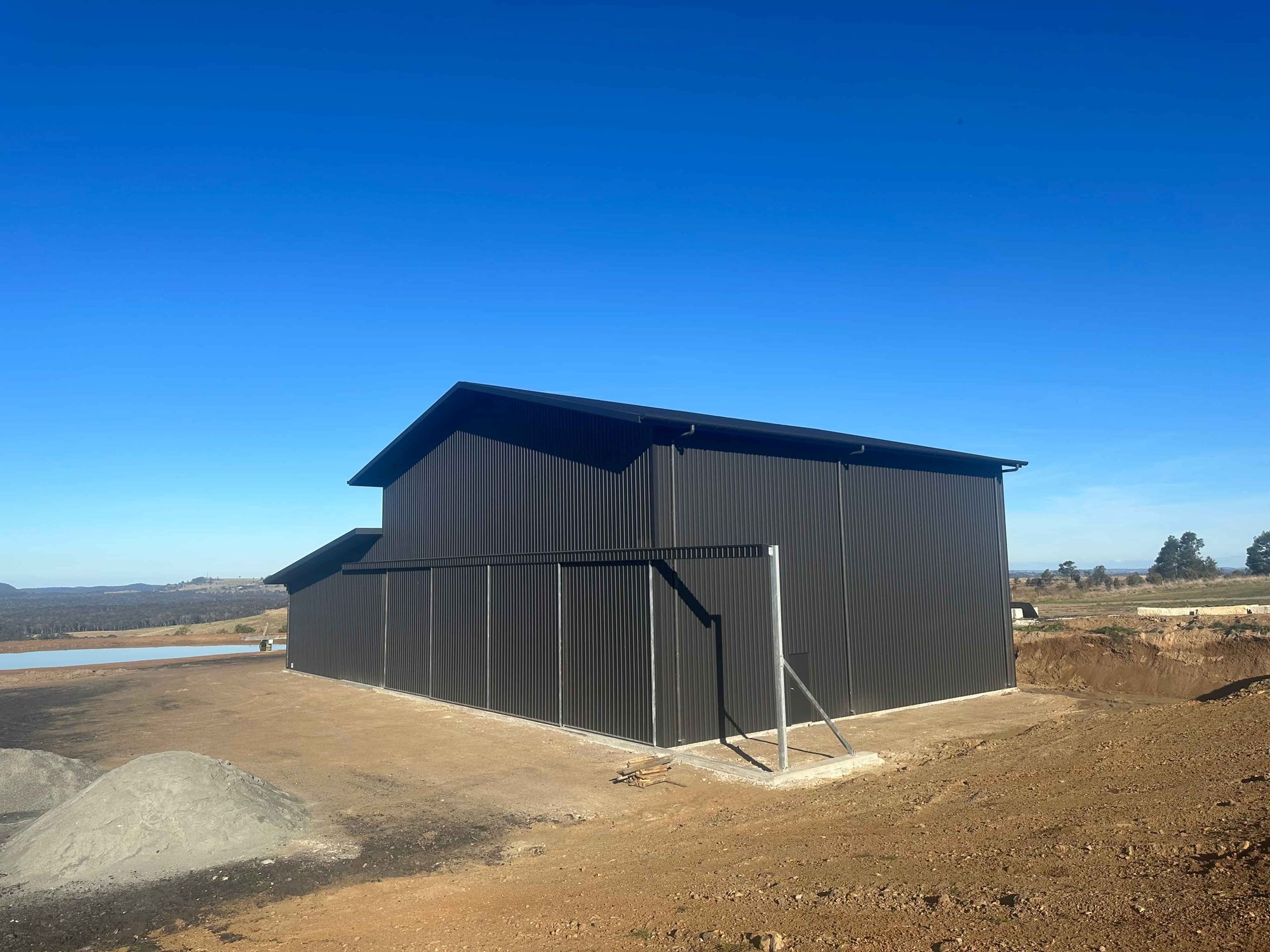 Bespoke aircraft hangar