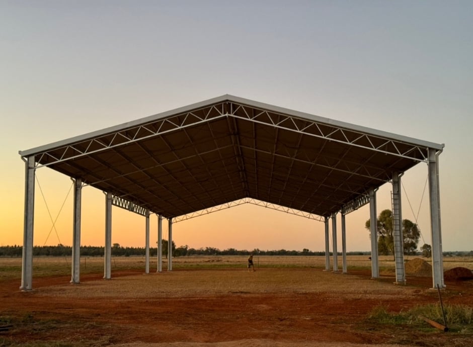Large wide span shed by ABC Sheds
