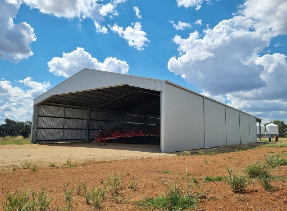 ABC Sheds machinery shed