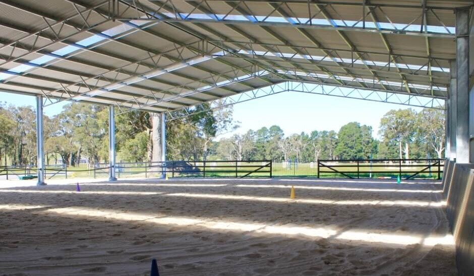 ABC Sheds horse arena 