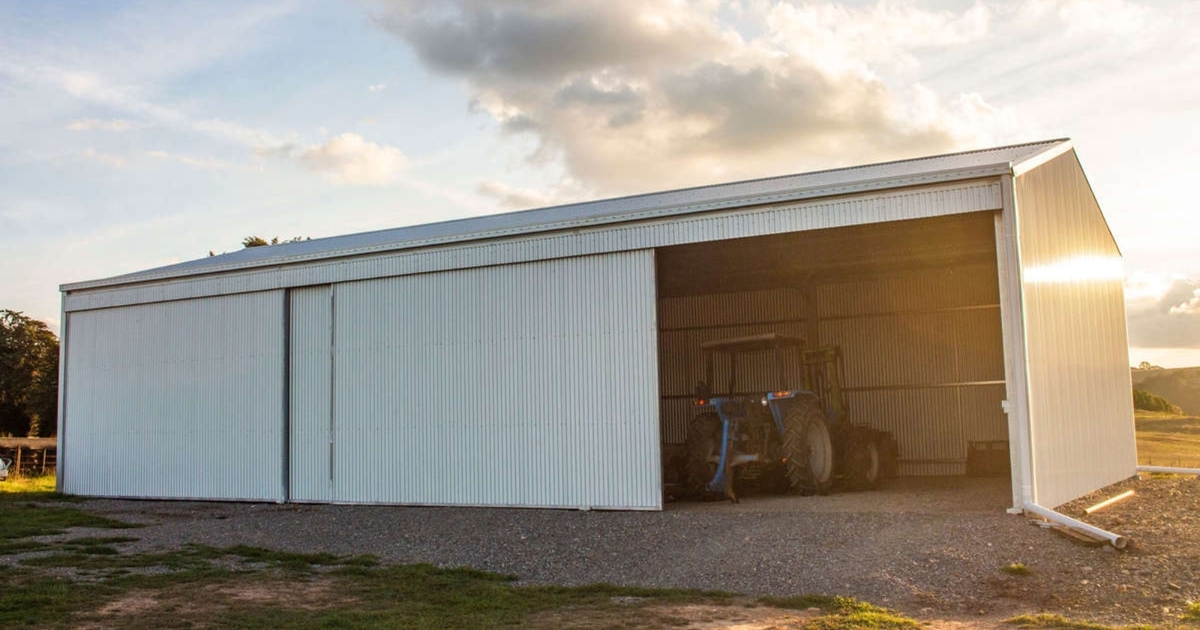 Farm shed built by ABC Sheds