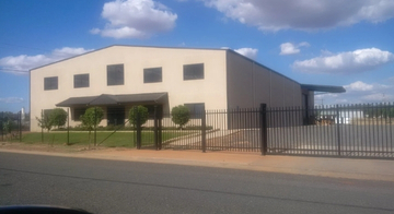 Large commercial shed by ABC Sheds