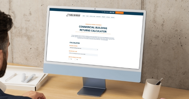 ABC Sheds Commercial Building Returns Calculator