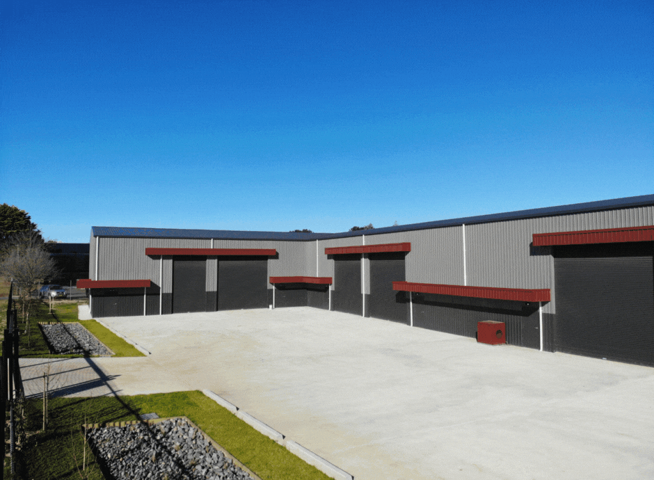 U-shape Commercial Building by ABC Sheds