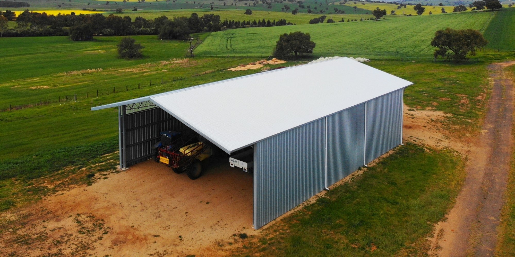 Machinery Shed by ABC Sheds