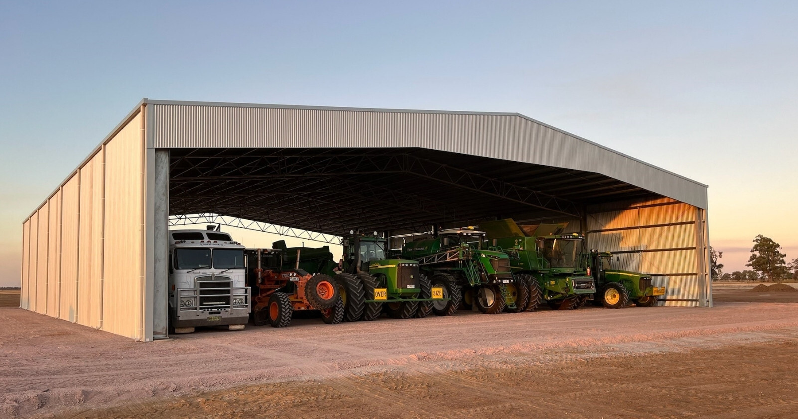 How much does a machinery shed cost in 2026?
