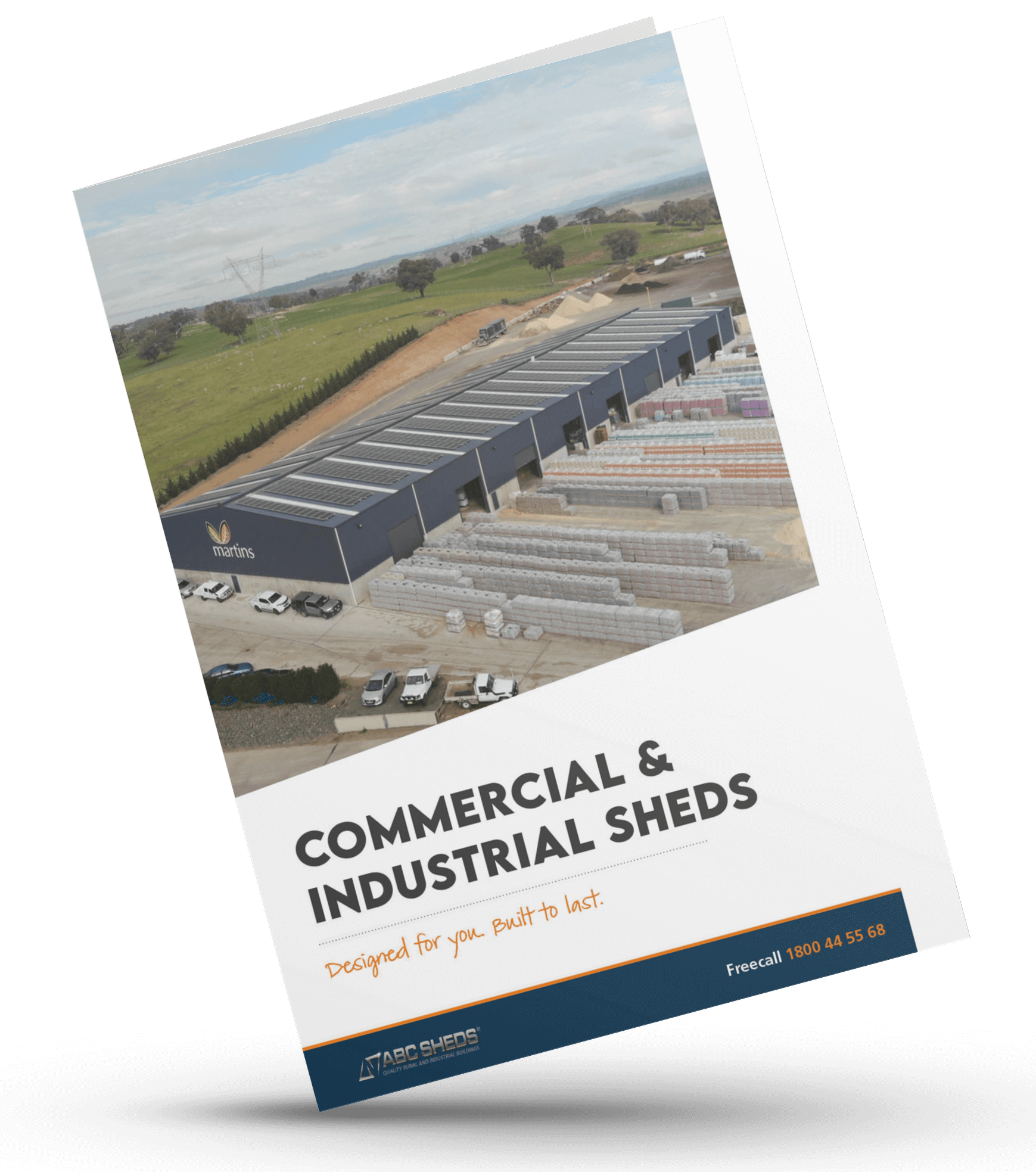 ABC Sheds Commercial and Industrial Sheds brochure