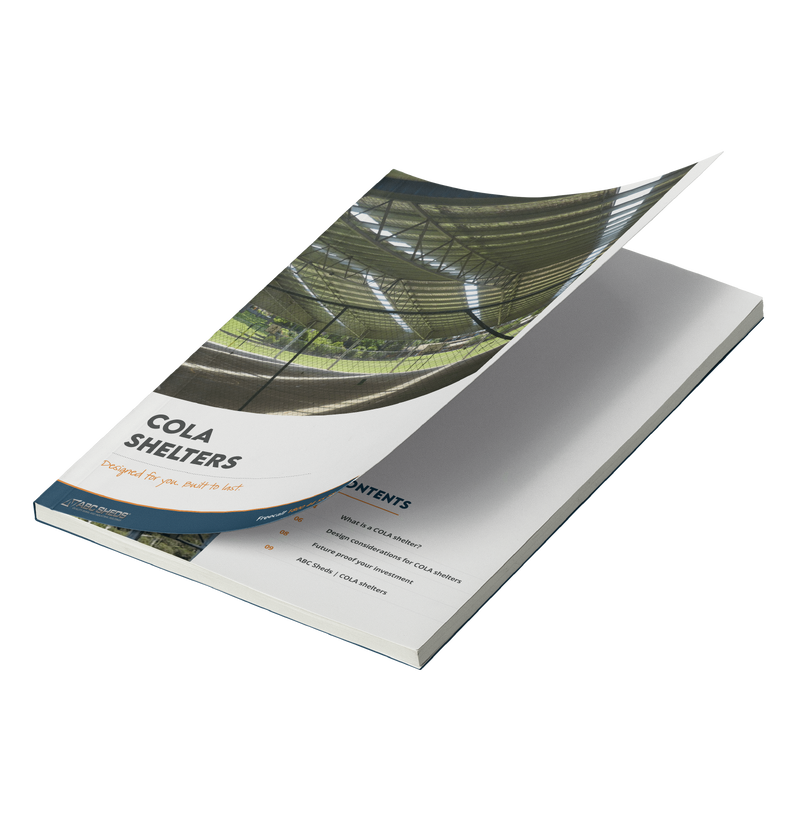 COLA Shelter brochure cover