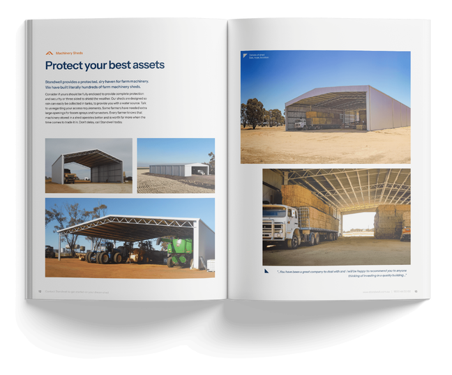 Standwell Farm Sheds brochure