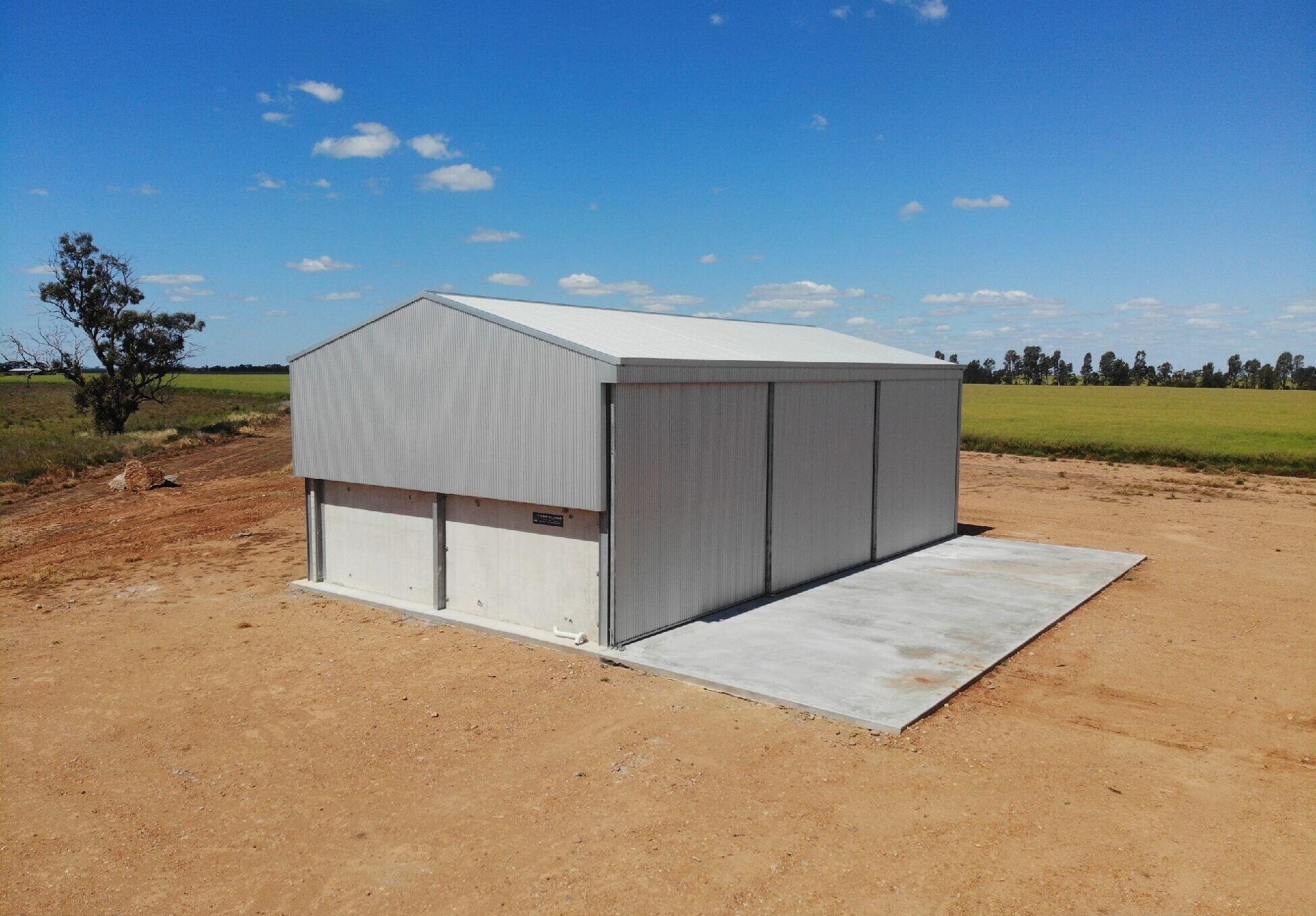 Farm Shed - Fertiliser storage NSW