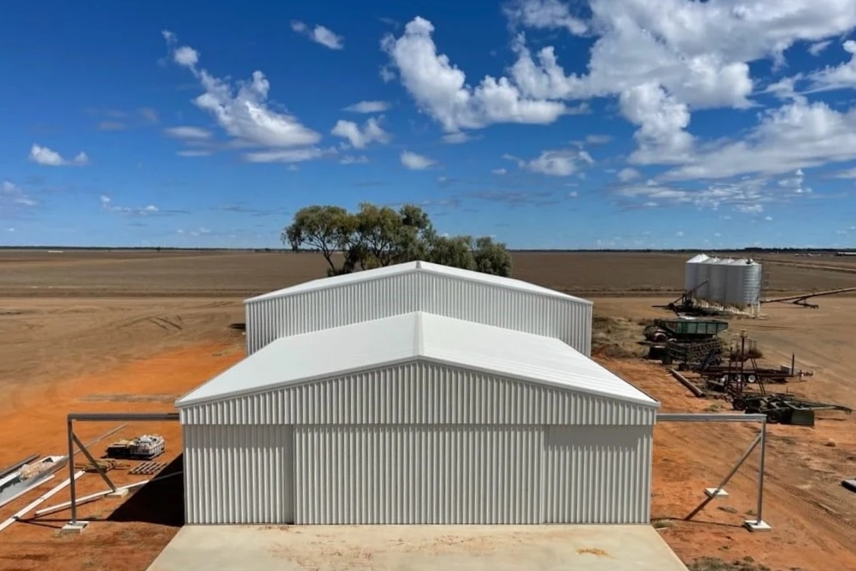 Custom farm shed NSW 2