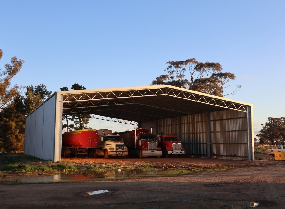 Durakit machinery shed