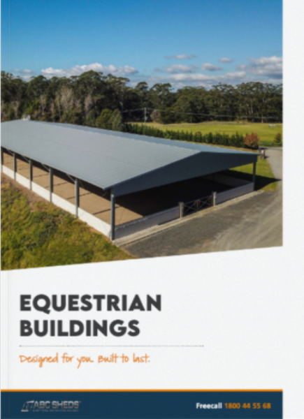 ABC Sheds equestrian buildings brochure