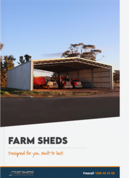 ABC Sheds farm sheds brochure