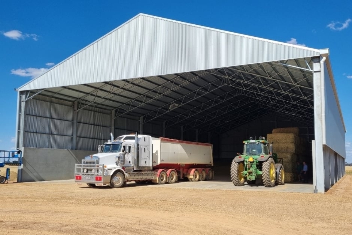 Fertiliser shed Young
