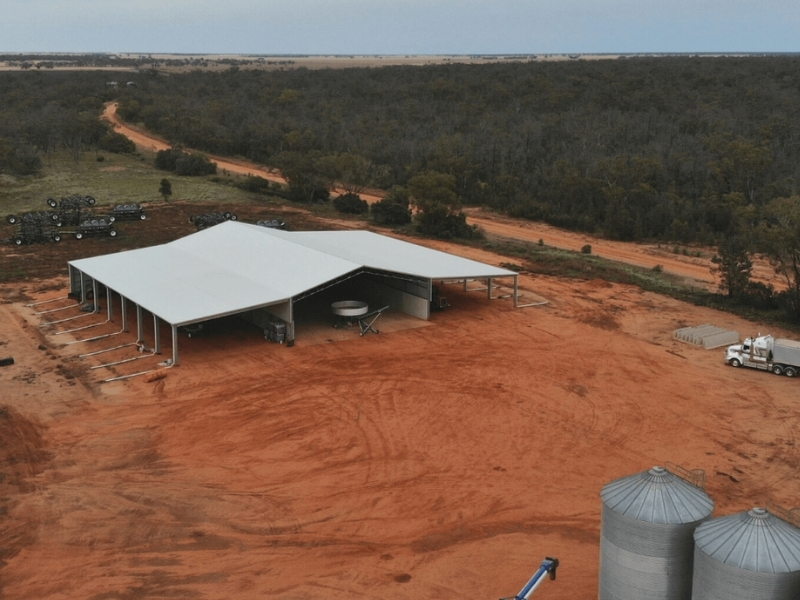 Grain sheds by Standwell are backed by a 25-year guarantee