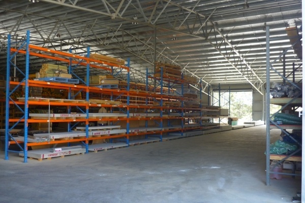 Inside 48 x 48 x 6 Industrial Shed Young NSW